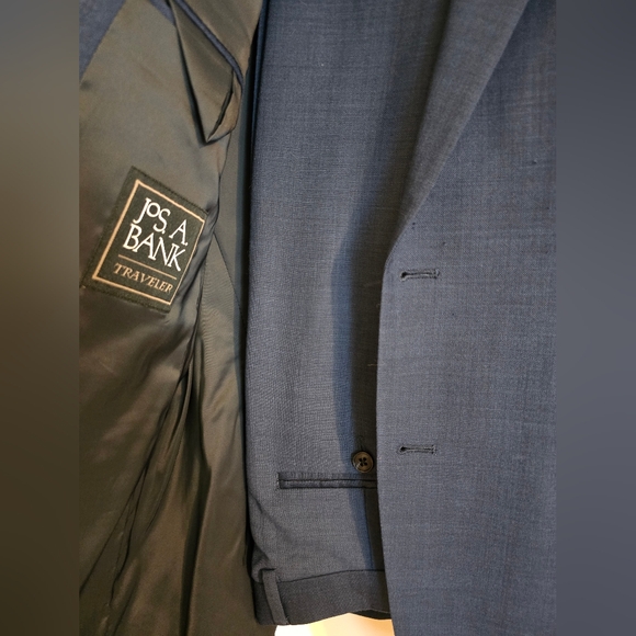 NWT Jos. A. Bank navy blue mens suit - Picture 2 of 4